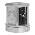 Bulova President Rotating Desk Clock and Weather Station